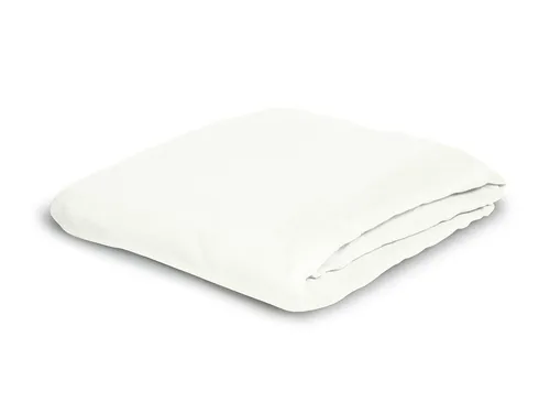 Bierbaum Jersey Spannbetttuch 1002 (190 x 200 cm, 10 weiss) - Bettlaken, kuschelig und weich, ideal für eine Steghöhe bis 30 cm, pflegeleicht und Oeko-Tex® zertifiziert für schadstoffgeprüfte Sicherheit.