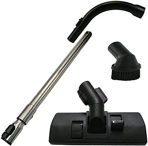 Maxorado Staubsauger-Rohr Set für Miele Staubsauger - Komplettes Staubsaugerzubehörset mit Kombidüse, Handgriff und Staubbürste. Ideal für Miele Staubsauger, bietet vielseitige Reinigungsmöglichkeiten für Hartböden und Teppiche.