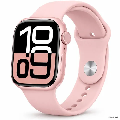 Apple Watch Series 10 (46 mm) Roségold > GPS Smartwatch 3 Jahre Gewähr