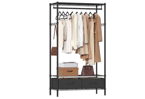 SONGMICS Kleiderständer in schwarz von SONGMICS