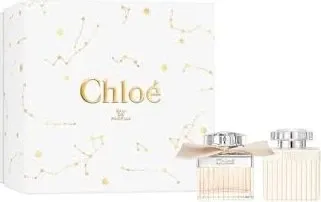 Chloè By Chloe Geschenkset - Elegantes Geschenkset mit 50 ml Eau de Parfum und 100 ml Body Lotion, blumiger Duft mit Freesien und Rose, ideal als Geschenk oder für den eigenen Genuss.