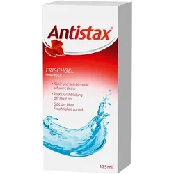Antistax Frisch Gel 125 ML - Arzneimittel für müde, schwere Beine. Belebt und kühlt mit erfrischendem Pfefferminzduft, ideal für unterwegs und zur Anwendung mit Kompressionsstrümpfen.