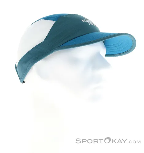 The North Face Summer LT Run Schildmütze - Blau - One Size - Leichte Laufmütze für optimalen UV-Schutz und Atmungsaktivität, perfekt für Outdoor-Aktivitäten im Sommer