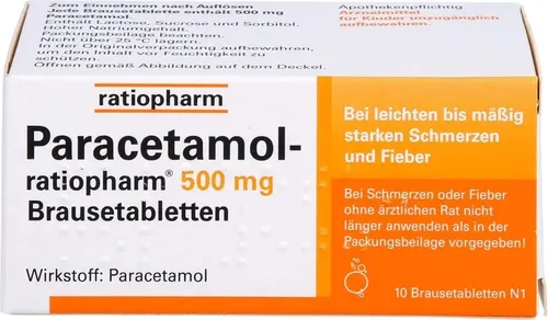 Paracetamol ratiopharm 500mg