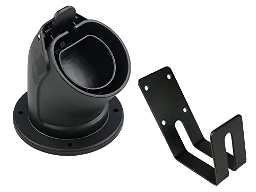 kabelmeister Wandhalterung und Kabelbügel für Typ 2 - Wallboxen für Typ 2, platzsparende Wandhalterung und Kabelbügel für eine ordentliche und sichere Aufbewahrung des Ladekabels.