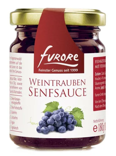 Furore Weintrauben Senfsauce
