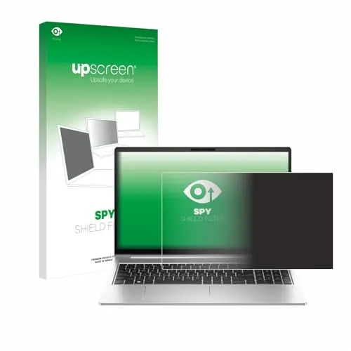 upscreen Blickschutzfilter für HP EliteBook 640 G10 – Privacy Filter mit Blaulichtfilter - Displayfilter für HP EliteBook 640 G10 mit 60° Blickschutz, reduziert Blaulicht-Emissionen um bis zu 60% und schützt Ihre Privatsphäre sowie Ihre Augen.