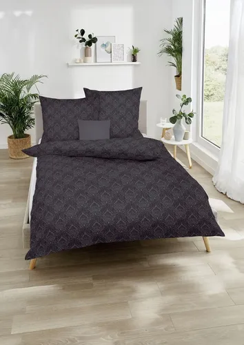 Kaeppel Bettwäsche La Ville, Feinbiber, 2-teilig in grau von Kaeppel