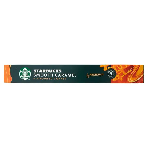 Starbucks Smooth Caramel Flavoured Coffee10 Kapseln MHD: 05.10.2025