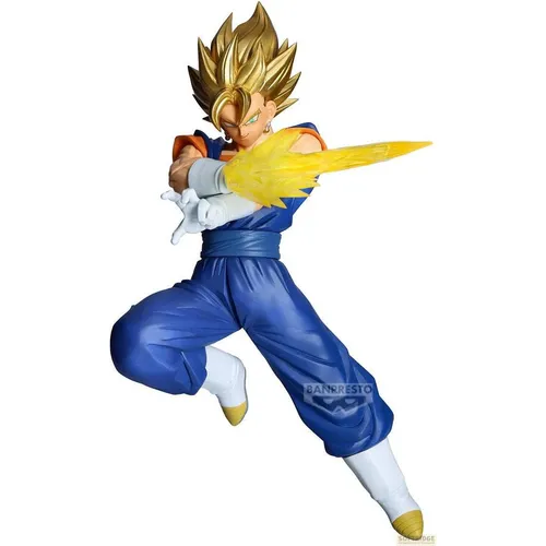 Banpresto Dokkan Battle BP29379P: Sammelfigur Super Vegito - Actionfigur aus Dragon Ball Z, 19 cm groß, handgefertigt und in umweltfreundlicher Verpackung, ideal für Anime-Fans und Sammler.