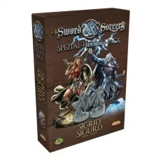 Sword & Sorcery: Sigrid/Sigurd Spezial-Helden-Pack (DE-Erweiterung) - Gesellschaftsspiel mit neuen Helden Sigrid und Sigurd, die einzigartige Fähigkeiten nutzen, um epische Kämpfe zu beeinflussen. Ideal für 1-5 Spieler ab 13 Jahren.