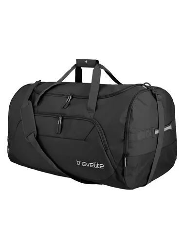 travelite Reisetasche groß XL - Kick Off, leichte und robuste Sporttasche mit 120 Liter Volumen, ideal für Urlaub, Sport und Klinikaufenthalt