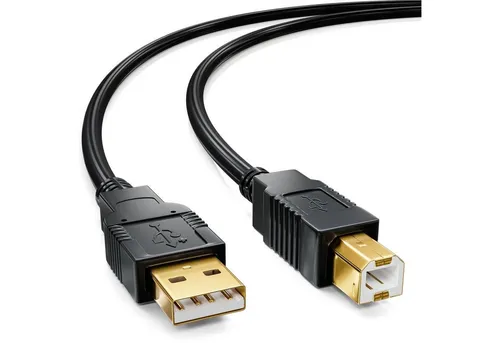 deleyCON deleyCON 10m aktives USB 2.0 Kabel Drucker- & Scannerkabel mit Tintenstrahldrucker