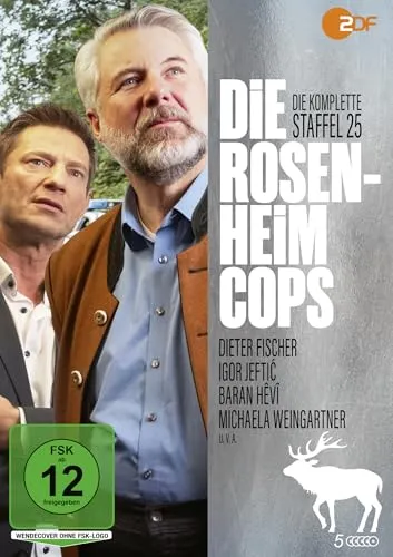 Vorbestellung: Die Rosenheim Cops - Staffel 25 - ZDF Serie # DVD-NEU - Erleben Sie spannende Kriminalfälle mit den Rosenheim Cops in Staffel 25. Deutsche Originalware auf DVD, ab 12 Jahren freigegeben. Perfekt für Serienliebhaber!