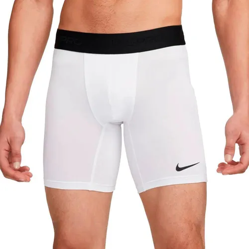 Nike Pro Herren Shorts - Laufbekleidung in Weiß, Größe XXL - Hochwertige 18 cm Shorts für Herren, ideal für maximalen Komfort und Bewegungsfreiheit während des Trainings.