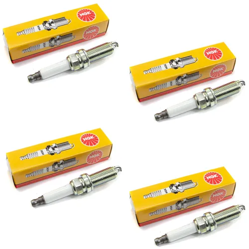 Zündkerze 4 X LZKAR7A NGK für Citroen C2 Peugeot 207 Renault Clio Kangoo Twingo
