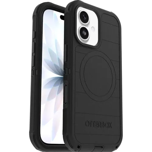 OtterBox Defender Pro MagSafe CC CARDIGAN - black (77-98354) - Robuste Schutzhülle für iPhone mit MagSafe-Kompatibilität, idealer Schutz vor Stößen und Kratzern, perfekt für aktive Nutzer.