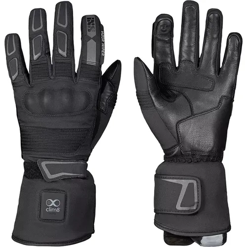 IXS Season-Heat-ST beheizbare Motorrad Handschuhe, 3XL schwarz