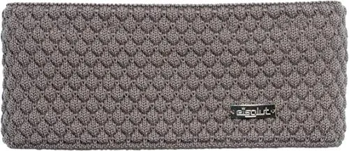 Eisglut Damen Stirnband Minal Merino - Taupe - Bekleidungsaccessoires mit hochwertigem Merinowolle-Garn, pflegeleicht und ideal für kalte Tage. Inklusive weichem Microfleece-Innenband für optimalen Tragekomfort.