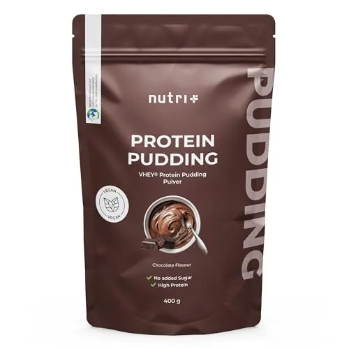 Produktbild Nutri + Protein Pudding Schokolade Vegan 400 g