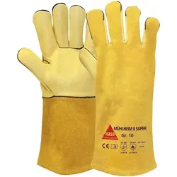 Schweißerhandschuh Narben-/Spaltleder TYP A Mühlheim II Super