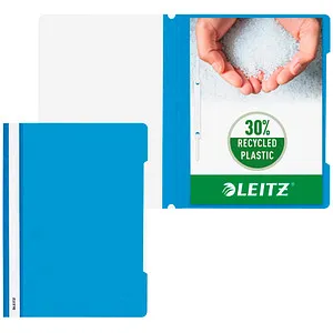 LEITZ Schnellhefter 4191 Kunststoff hellblau DIN A4, 1 St.