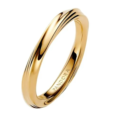 Pandora Verdrehter Ring 163888C00 in gold von Pandora