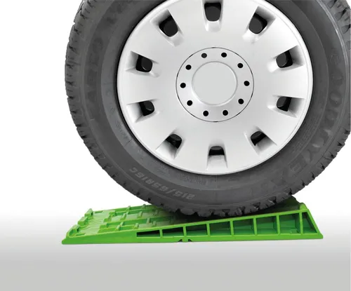 Froli Auffahrkeil Set für Wohnmobile und Camper – Green-Edition