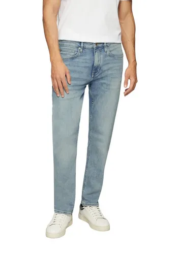s.Oliver 5-Pocket-Jeans blau 34/34 - Modische Jeans in Blau mit 5 Taschen, bequem durch Elastan-Anteil, ideal für jeden Anlass.