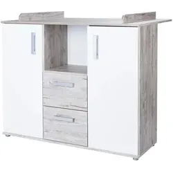 Wickelkommode  Bennet ¦ mehrfarbig ¦ Maße (cm): B: 115 H: 99