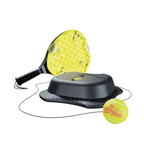 Swingball MK7289 Pro Reflex Tennistrainer, schwarz/gelb