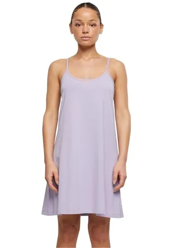 Urban Classics Damen Kleid Ladies Stretch Jersey Hanger Dress, Sommerkleid mit Spaghettiträgern für Frauen, Größen XS - 5XL