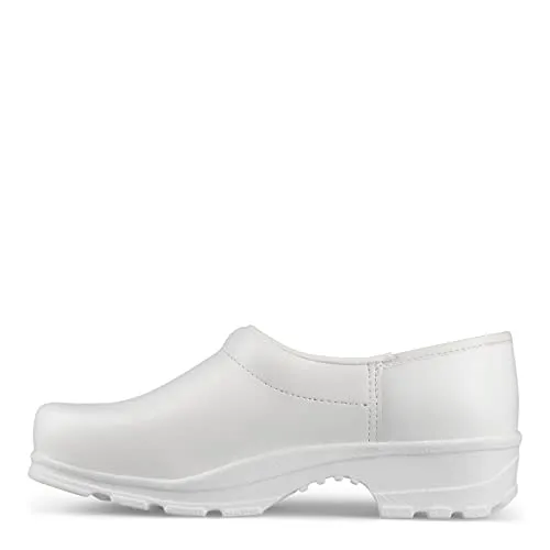 SIKA 8005 Flex LBS Clogs - Herren Medizin, Pflege & Gastronomie Clogs - Komfortabler Clog mit Fersenriemen, ideal für die Lebensmittelindustrie und Pflege, mit stoßabsorbierendem Fußbett aus Schaum und Leder.