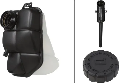 Ausgleichsbehälter Kühlmittel Kunststoff HELLA für MB E-KLASSE