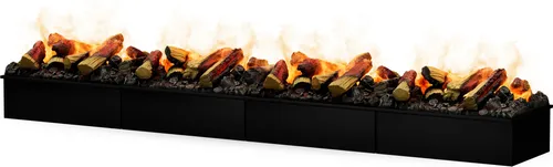 Noble Flame Fire Line Multi Wood mit Dekoholz: 2000 mm - Wassertank