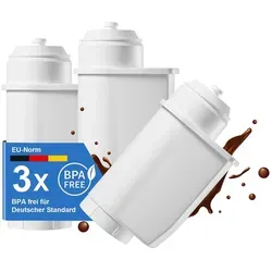 3er Pack Kaffeevollautomat Wasserfilter für Siemens EQ-Series, EQ6 Plus S700, EQ9 S900 S500, EQ500, EQ700, EQ900. Hochwertige und effiziente