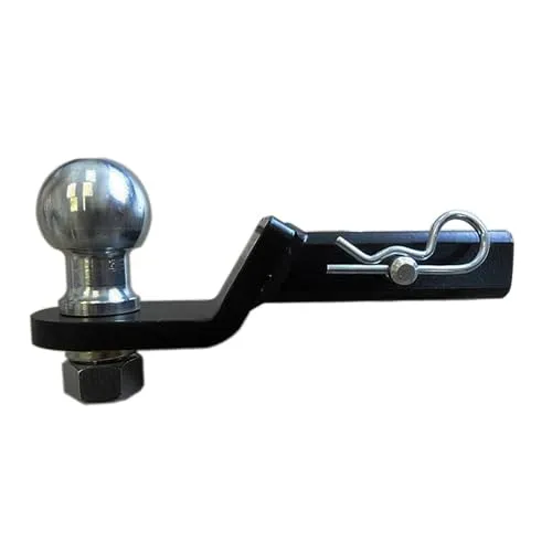 Anhängerkupplung 32x32mm Anhängebock USA Adapter Quad ATV RASENMÄHER (+25 mm)