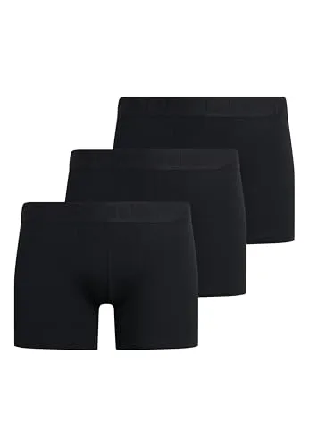 Superdry Boxershorts BOXER TRIPLE PACK – 3er Set in Schwarz, Größe L - Herrenunterhosen im praktischen 3er Pack, aus elastischem Jersey für optimalen Tragekomfort und eine figurbetonte Passform.