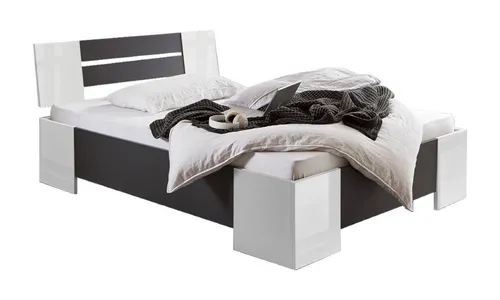 moebel-dich-auf Futonbett LINZ 140 x 200 - Stilvolles Futonbett in Artisan Eiche oder Oldstyle, ideal für jedes Schlafzimmer. Die stabile Konstruktion mit Mittelfuß sorgt für sicheren Halt und ist für Roll- und Lattenroste geeignet.