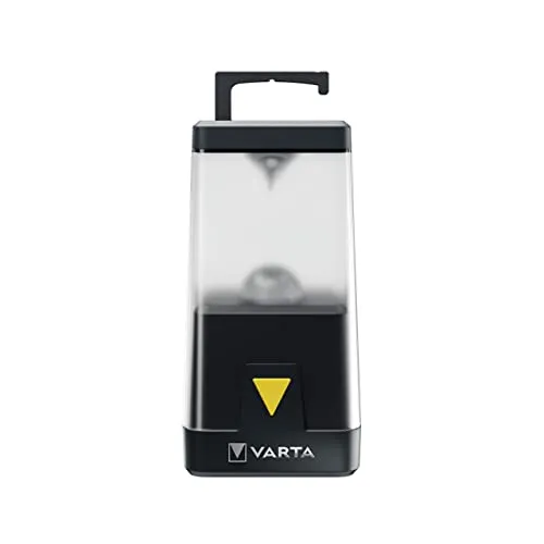 VARTA Campinglampe LED L30RH - wiederaufladbar und batteriebetrieben, wasser- und stoßfest mit Powerbank-Funktion und bis zu 500 Lumen
