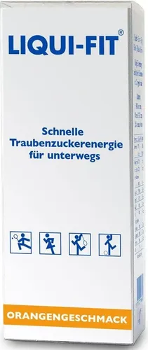 LIQUI FIT flüssige Zuckerlösung Orange Beutel 18 g