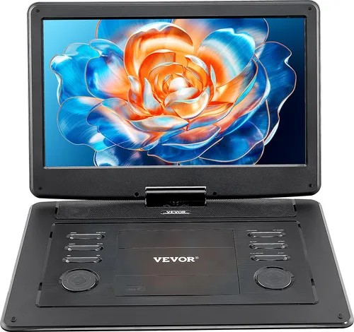 VEVOR tragbarer DVD-Player mit drehbarem HD-Bildschirm (396 mm)
