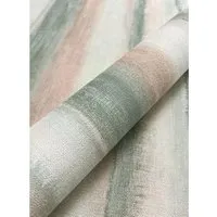 Newroom Vliestapete Bernice Green Rose Streifen Modern FSC®