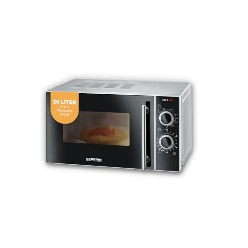 SEVERIN 2-in-1 Mikrowelle mit Grill 700 W