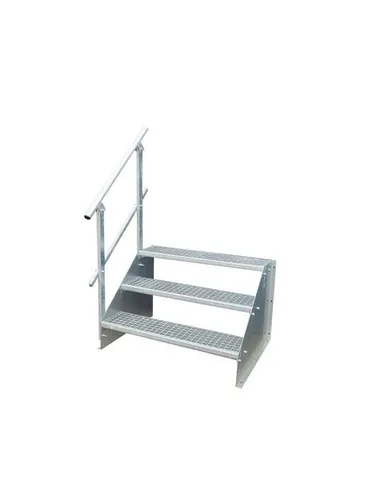 SRM-Design 3-stufige Standtreppe in grau von SRM Design
