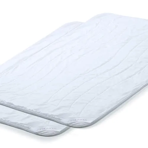 aqua-textil Bettdecke 2er Set Ambiente 155x220cm - Bettdecken Set aus hochwertiger Mikrofaser, ideal für alle Jahreszeiten, kochfest und trocknergeeignet für optimalen Komfort und Pflegeleichtigkeit.