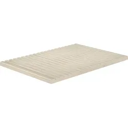 Metallfreier Lattenrost „Extra“ aus Fichte/Tanne mit 21 Leisten - Lattenrost aus massivem Holz ohne Metallteile, ideal für einen erholsamen Schlaf und optimale Körperstützung.