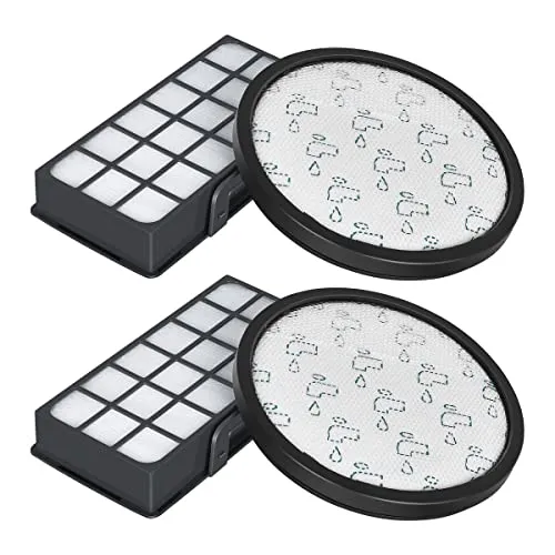 Jajadeal 2 Stück Filter für Rowenta X-Trem Power Cyclonic Staubsauger, Ersatzfilter Zubehör Kompatibel mit RO69xx Modell