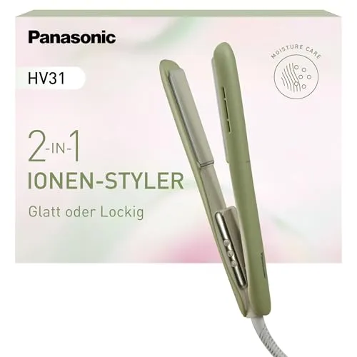 Panasonic EH-HV31-G503 2-in-1 Haarglätter und Lockenstab