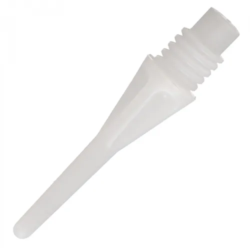 Karella Softdartspitzen Pro-Tip, 2BA Gewinde, 100 Stück, weiß